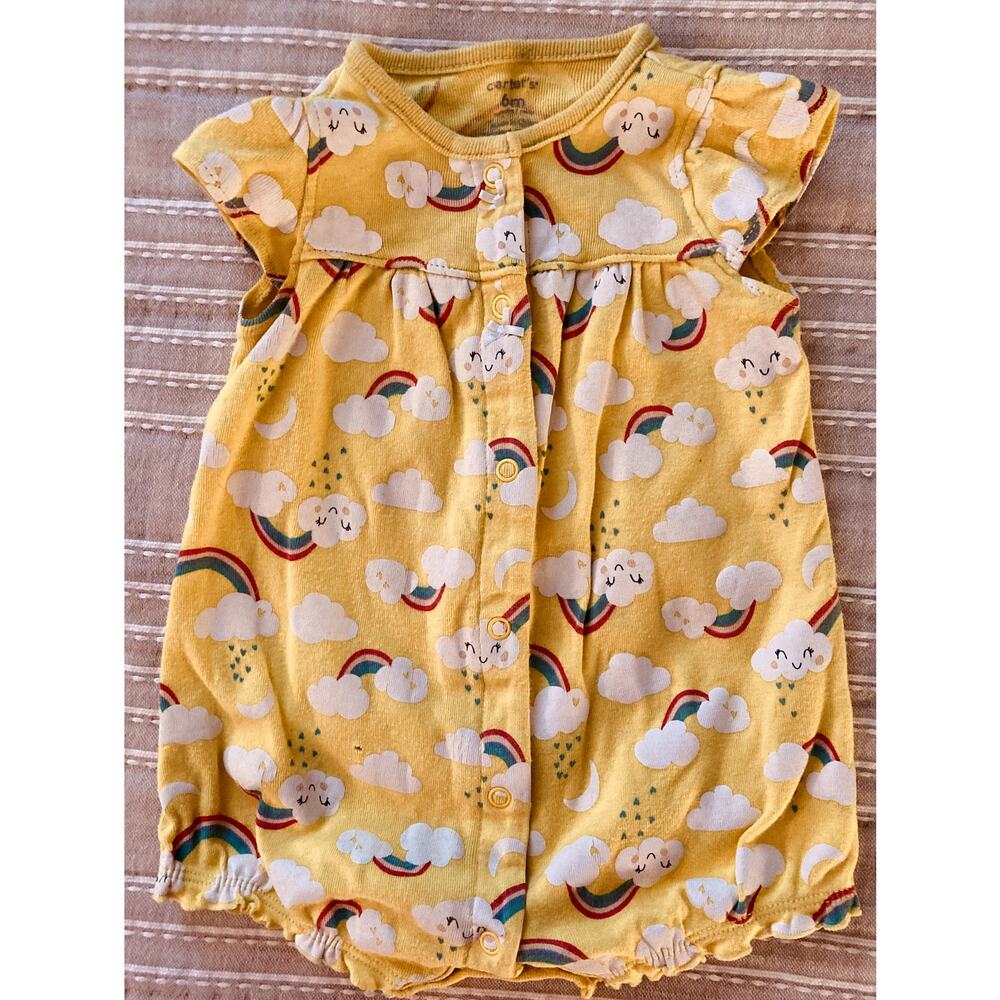 Carter's Baby Romper - 6 Months - Snaps